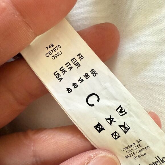 Chantelle Underwire Bra Lace Detail Lightly Padded CS10065 Beige 40C - Picture 10 of 12